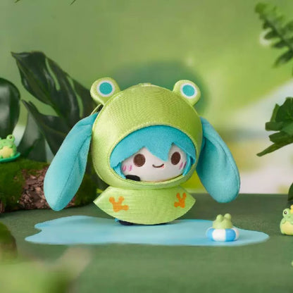 Hatsune Miku - Regenmantel Serie - Mini Plüsch-Anhänger - Blind Box - Einzelbox