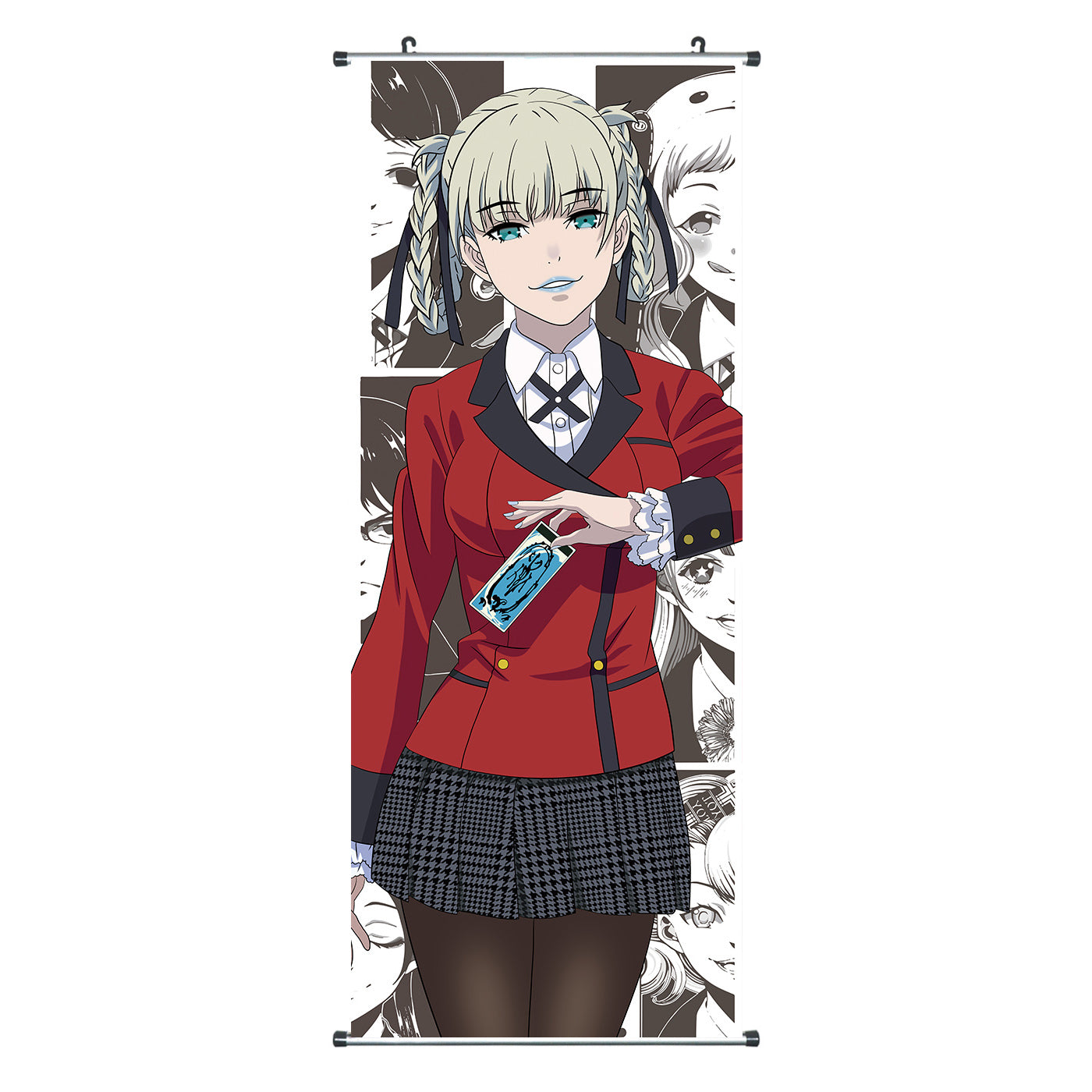 Kakegurui - Rollbild aus Stoff - 100x40cm