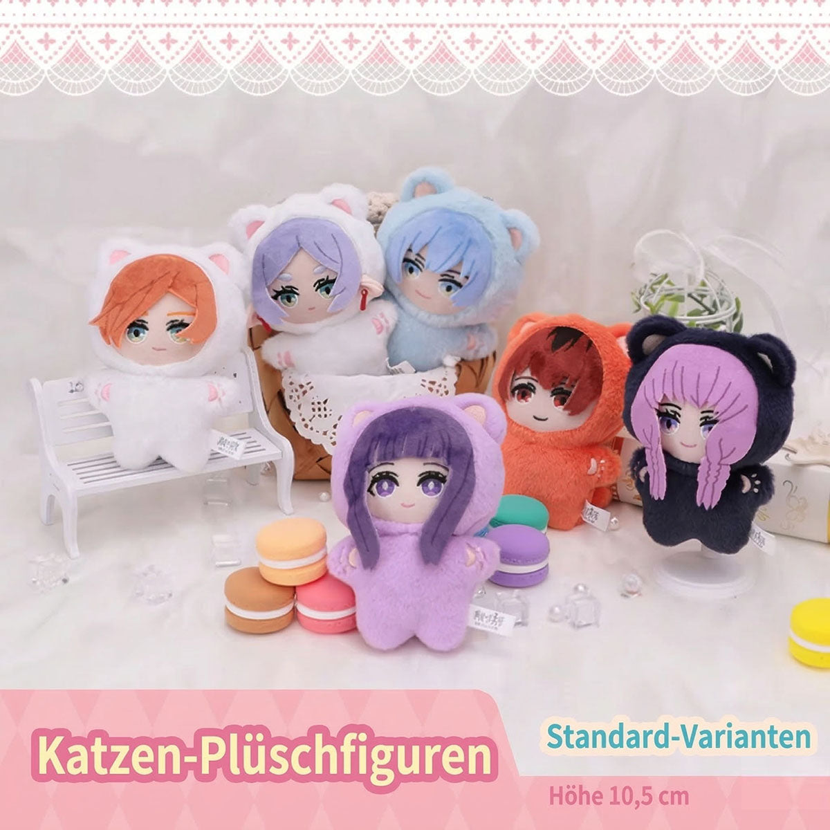 Frieren: Beyond Journey's End - Cat Ear Series - Plüsch Blind Box - 11cm - EAKI - Einzelbox