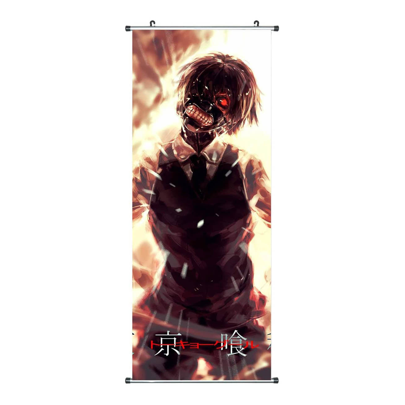 Tokyo Ghoul - Rollbild aus Stoff - 100x40cm