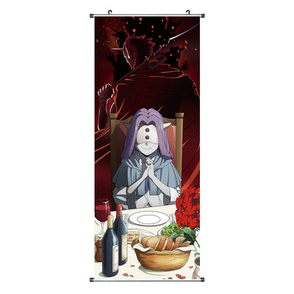The Promised Neverland - Emma, Ray & Norman - Rollbild aus Stoff - 100x40cm