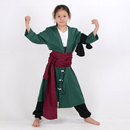 One Piece - Lorenor Zorro Kinderkostüm - Timeskip Ver. - Größe 130-150