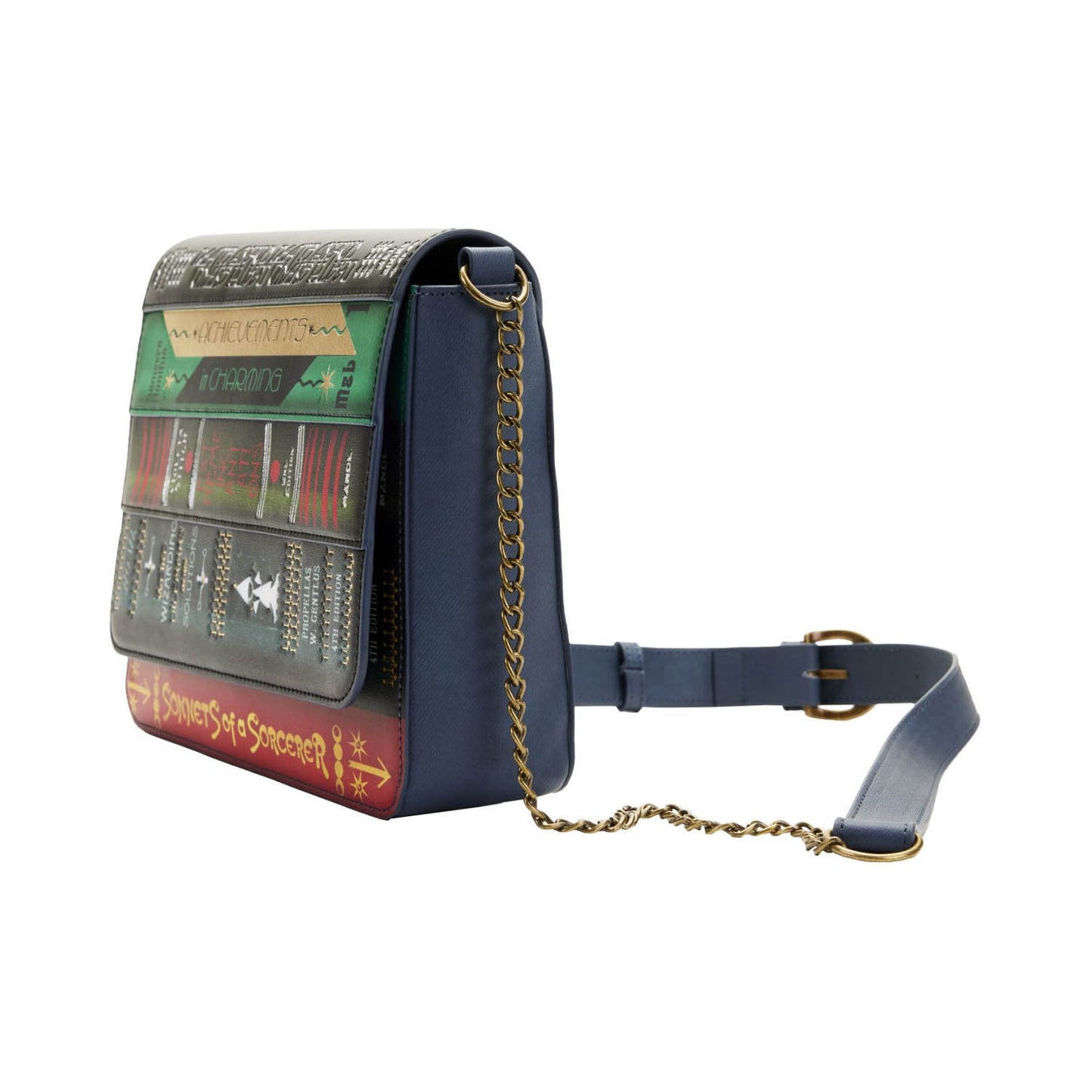 Fantastic Beasts - Magical Books - Chain Strap Crossbody Bag - 24x18x8cm - Loungefly