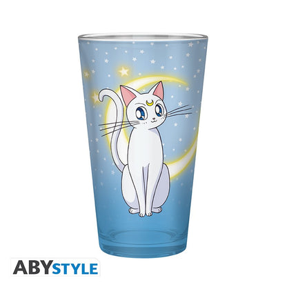 Sailor Moon - Luna & Artemis - Großes Trinkglas - 400ml - ABYstyle