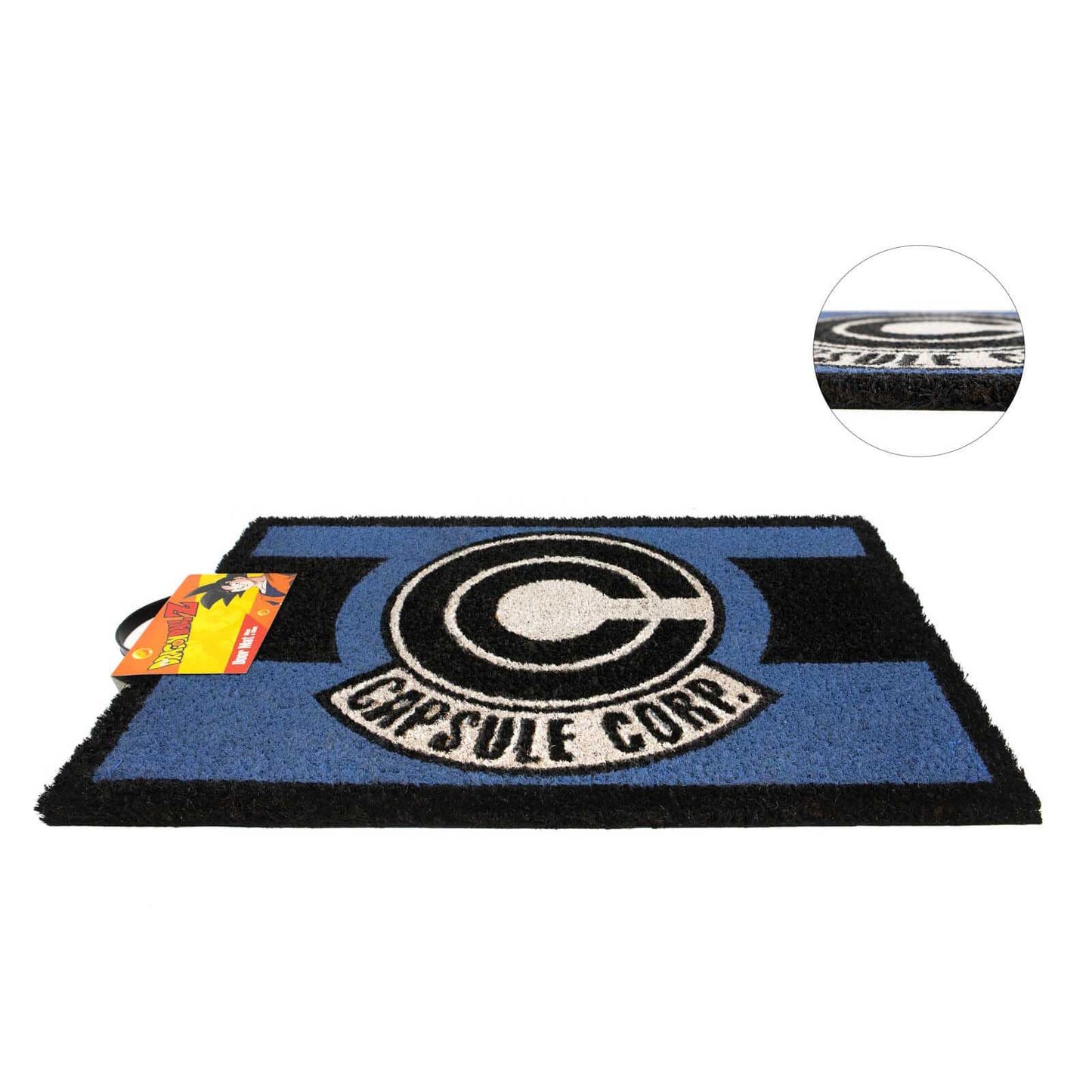 Dragon Ball Z - Capsule Corp. - Logo Fußmatte - Kokosfaser & PVC - 61x40cm - Pyramid