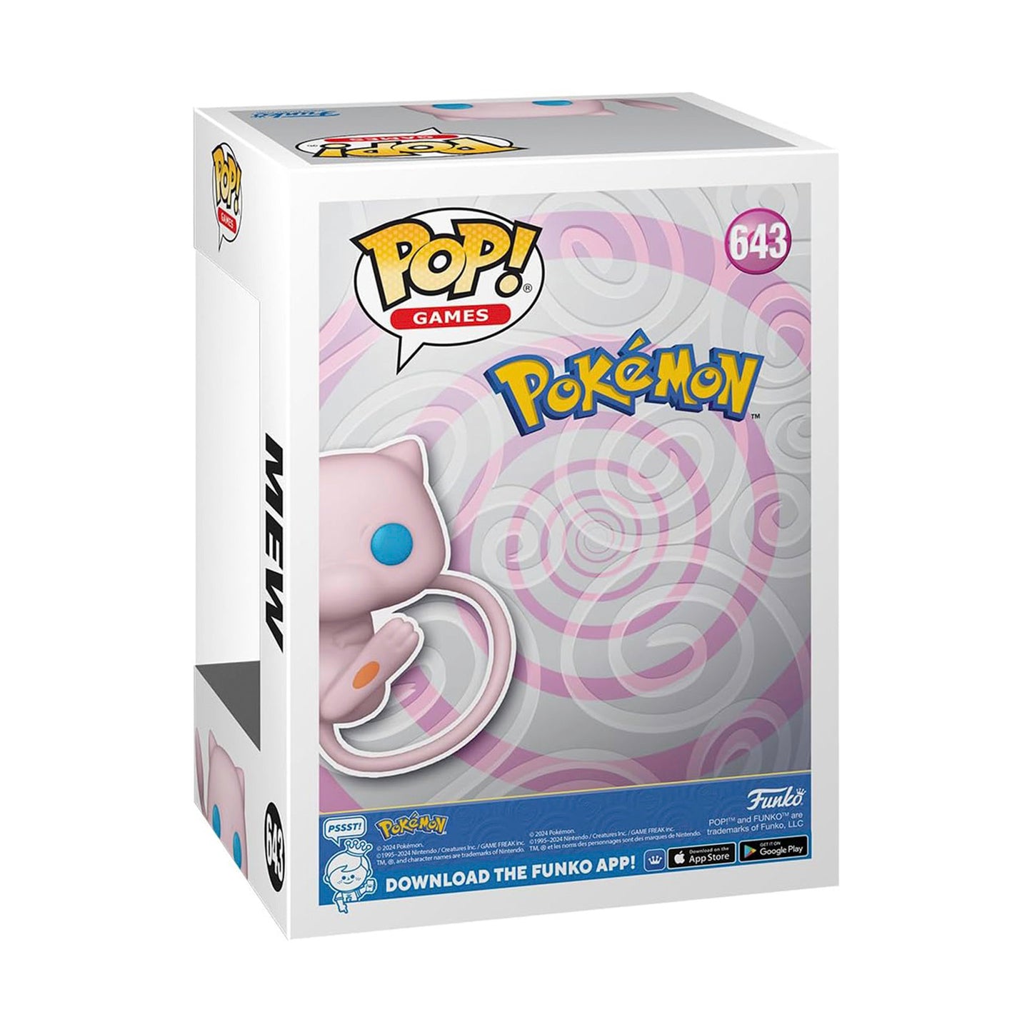 Pokémon - Mew - Funko POP! Games #643 - 9,5cm - Funko