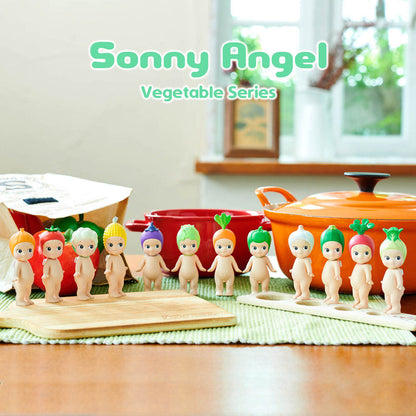 Sonny Angel Sammelfigur mit Gemüsemütze | Blind Box Vegetable Series | 8 cm