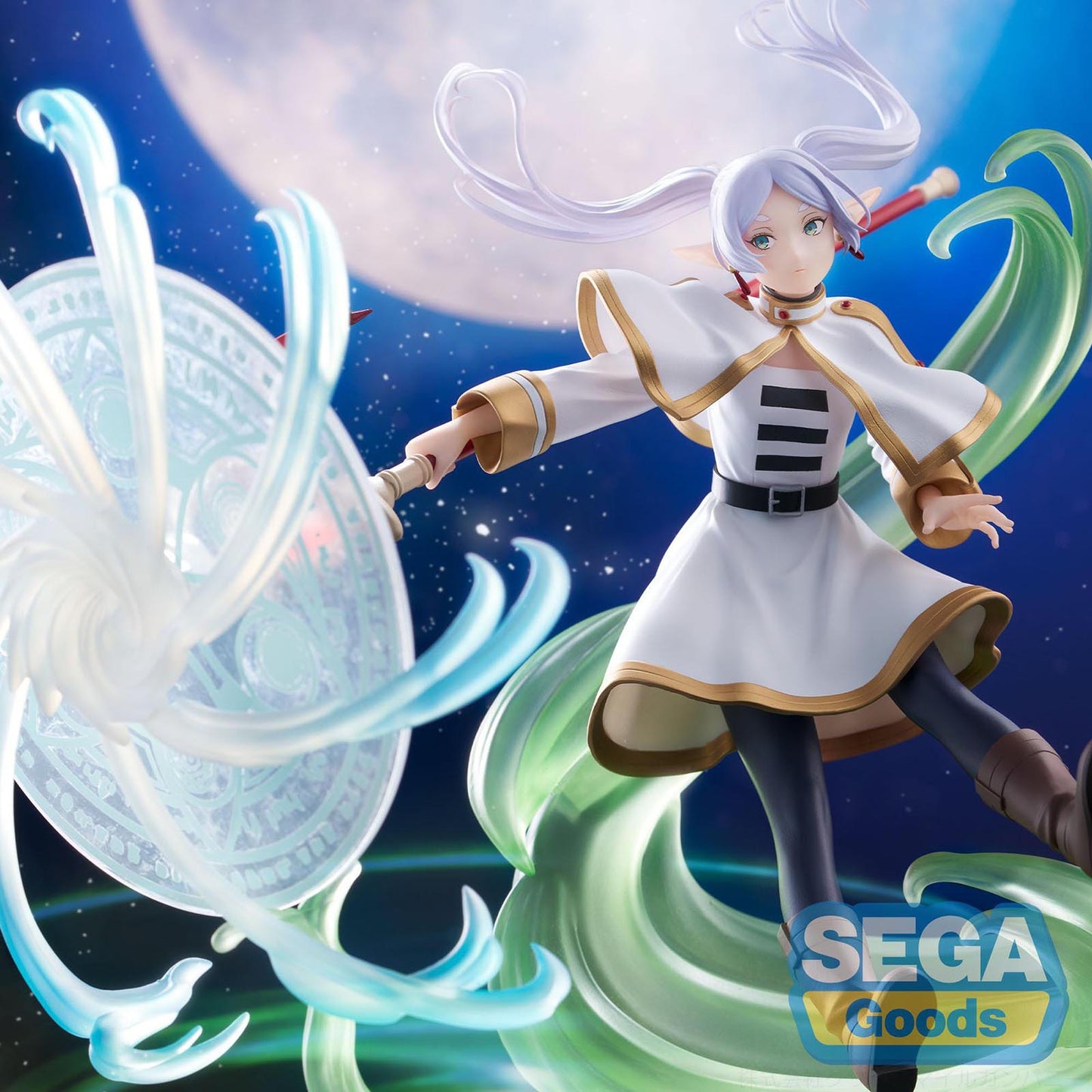 Frieren: Beyond Journey’s End - Frieren (The Heights of Magic) - FIGURIZM Alpha PVC Statue - 25 cm - SEGA