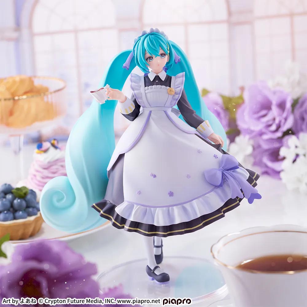 Vocaloid - Hatsune Miku (Classical Maid Ver.) - Luminasta PVC Statue - 21 cm - SEGA