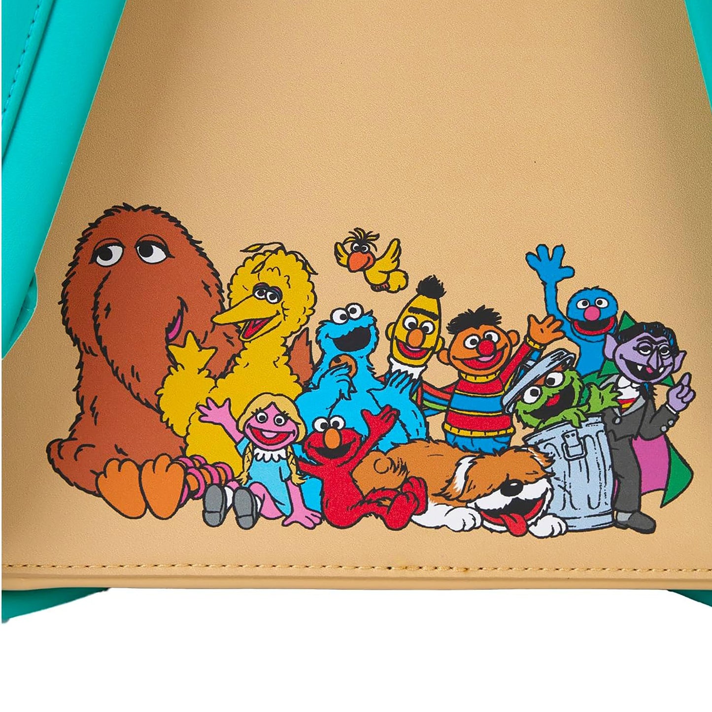 Sesamstraße - Bibo, Elmo & Freunde (123 Sesame Street) - Mini Rucksack - Loungefly