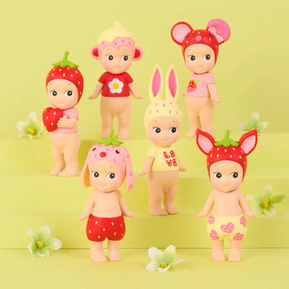 Sonny Angel - Strawberry Love Series - Blind Box Figur - Einzelbox - ca. 8-9 cm - Dreams