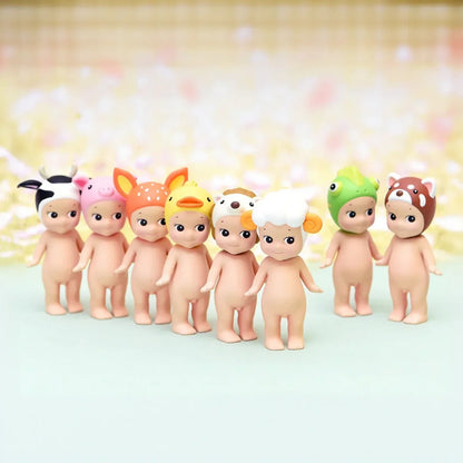 Sonny Angel Sammelfigur mit Tiermütze | Blind Box Animal Series 2 | 8 cm