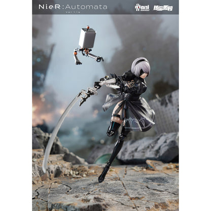 NieR:Automata Ver1.1a - 2B (YoRHa No. 2 Type B) - 1/9 Action Figure mit Sound Base - Animester / Nuclear Gold Reconstruction