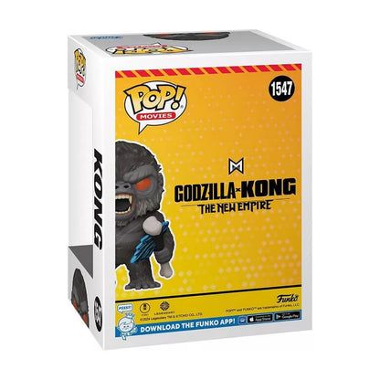 Godzilla x Kong: The New Empire - Kong (mit B.E.A.S.T. Glove) - Funko Pop! Movies (Nr. 1547) - 10 cm - Funko