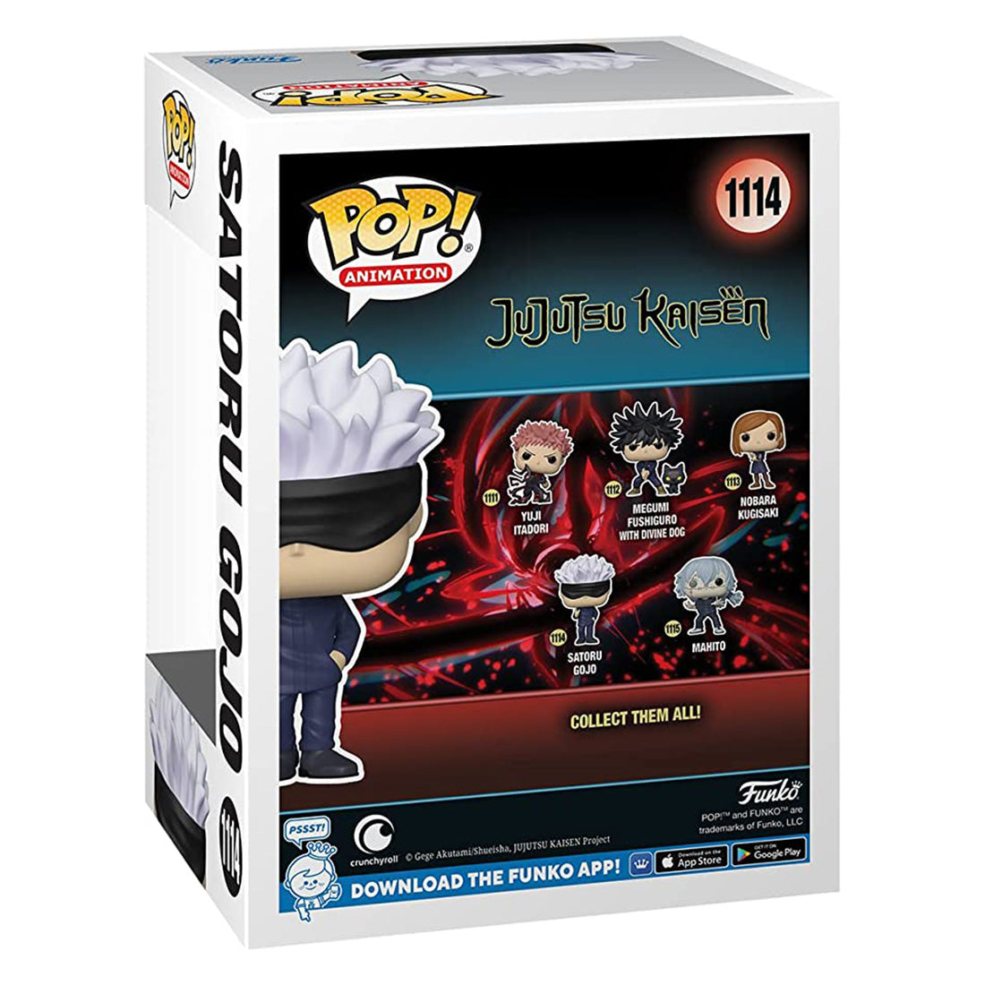 Jujutsu Kaisen - Satoru Gojo - Funko Pop! Animation (Nr. 1114) - 10 cm - Funko