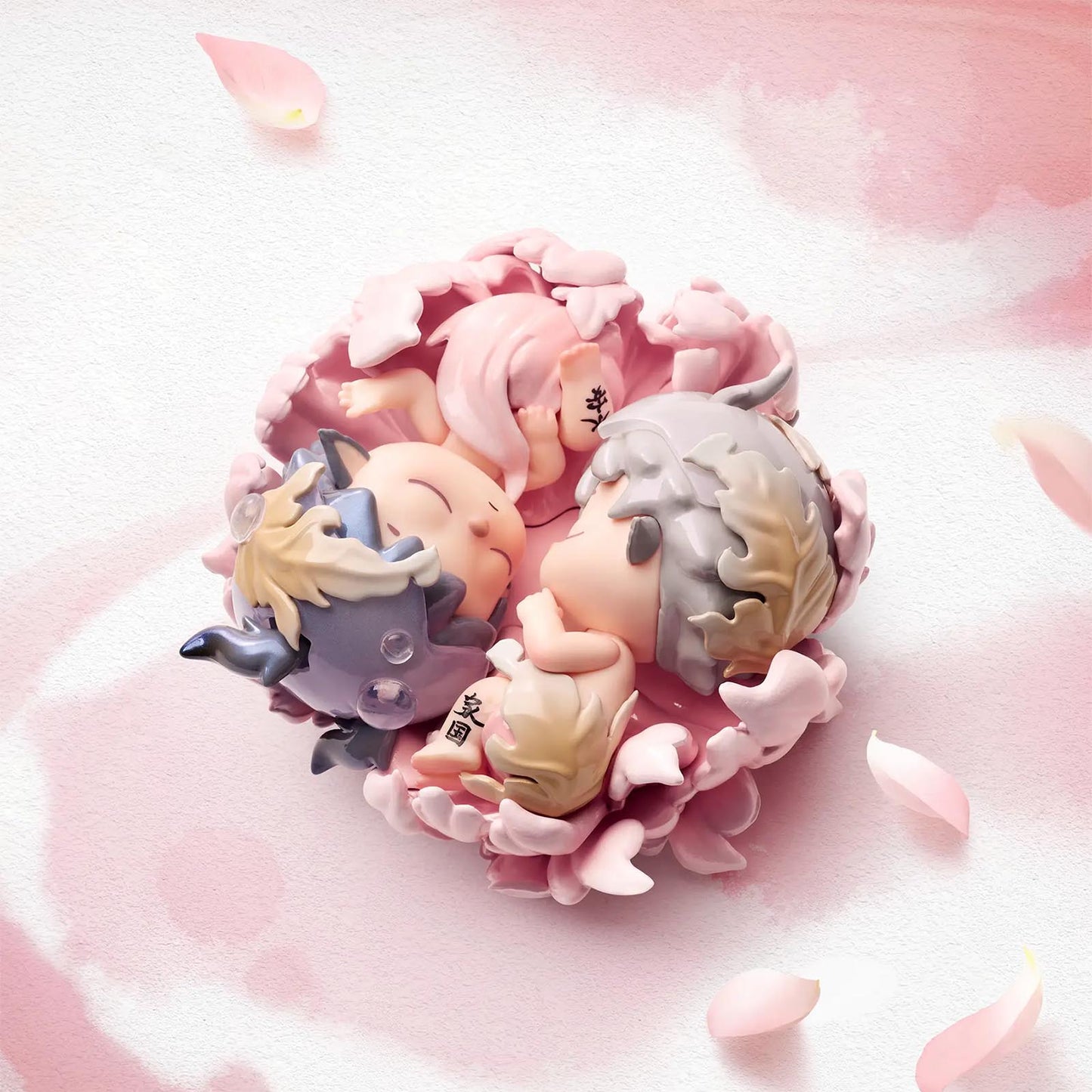 MIMI Echoes of Mountains and Rivers - Art Toy Sammelfigur (Blind Box) - Einzelbox - 10 cm - HEYONE