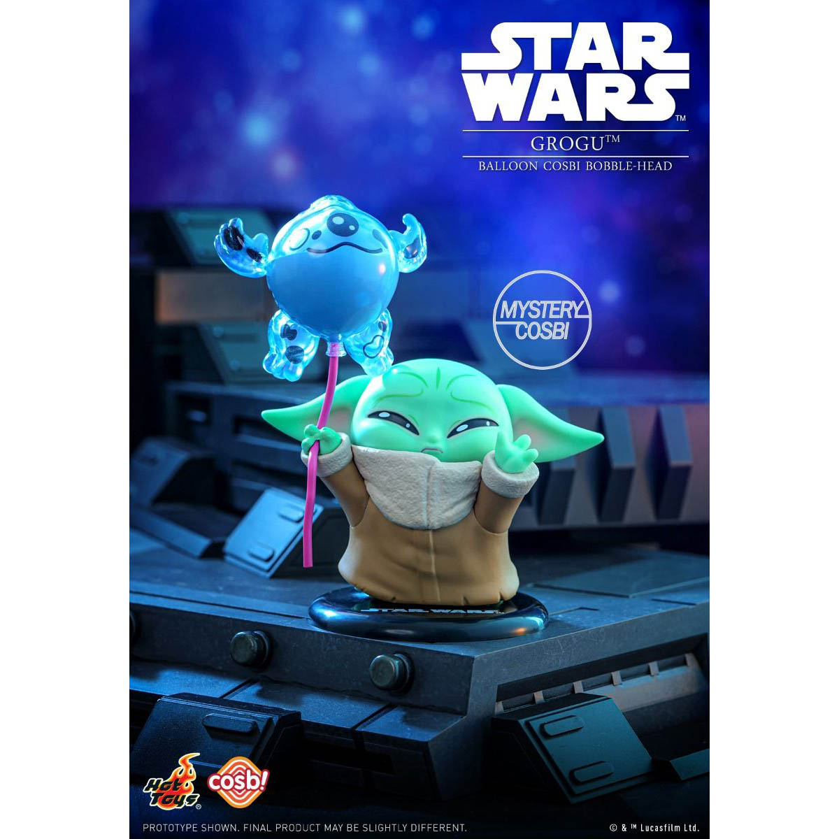 Star Wars - Balloon Cosbi Collection - Bobble-Head Mini-Figur (Blind Box) - Einzelbox - 8 cm - Hot Toys