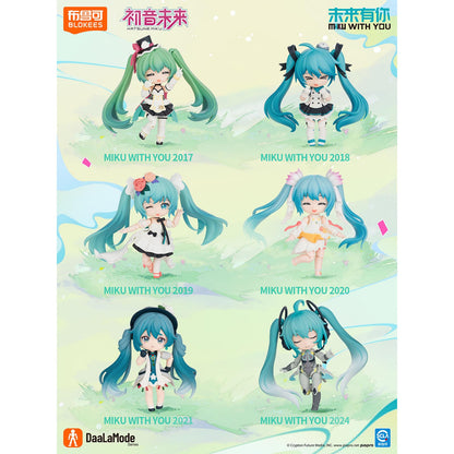 Hatsune Miku - Miku With You Series - Actionfigur Blind Box - 10 cm - Einzelbox - Blokees