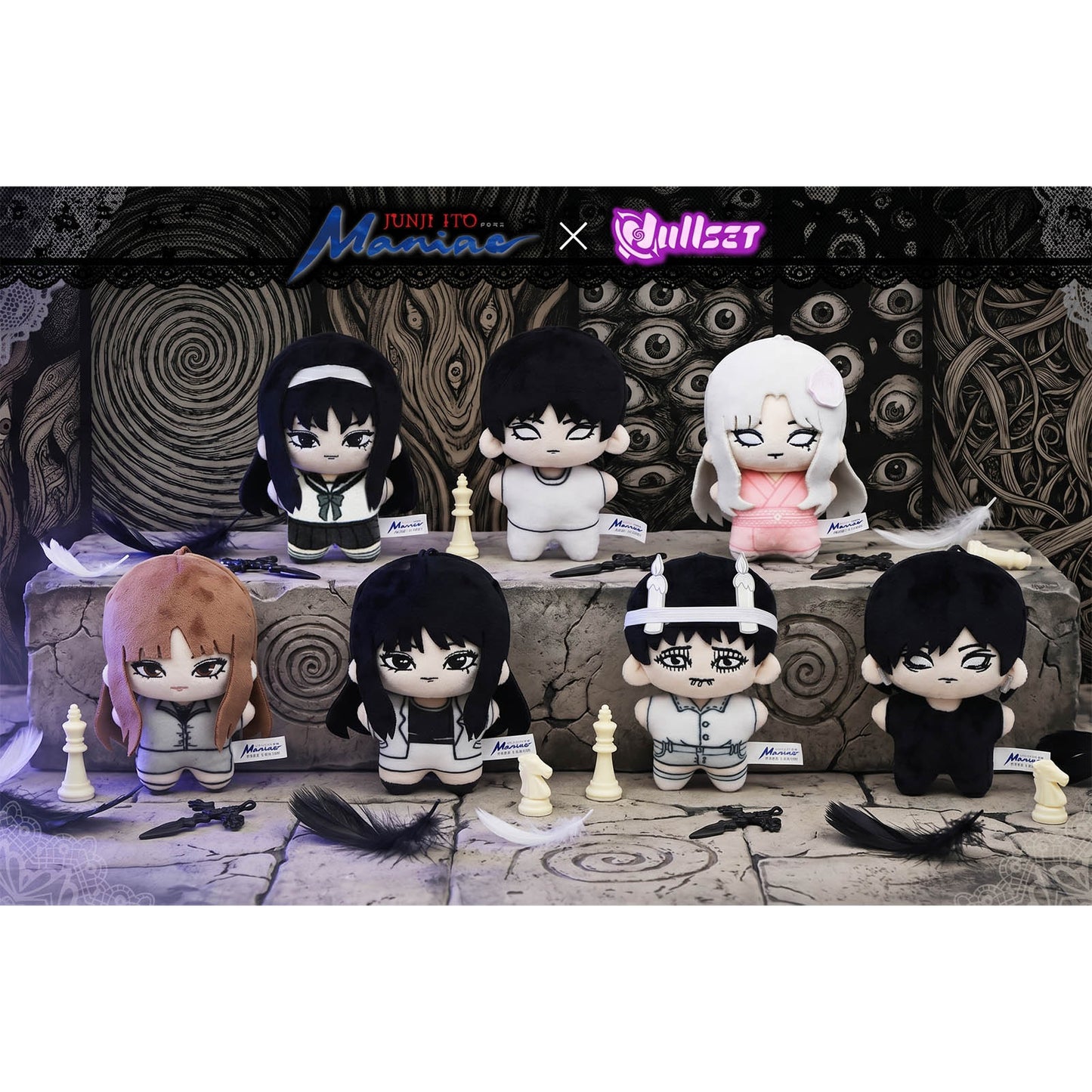 Junji Ito Maniac - Starfish Shape Doll Series - Blind Box - 12 cm - Einzelbox - Nullset