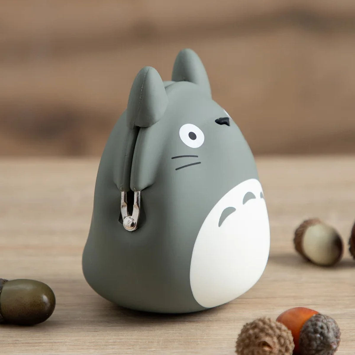 Studio Ghibli - Mein Nachbar Totoro - Silikon-Portemonnaie (Grau) - Sekiguchi