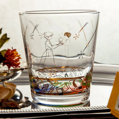 Studio Ghibli - Das wandelnde Schloss - Howl & Sophie - Graviertes Trinkglas - Benelic