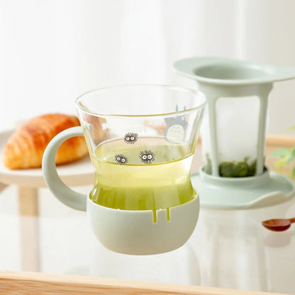 Studio Ghibli - Mein Nachbar Totoro - Glas-Teetasse mit integriertem Infuser - Benelic