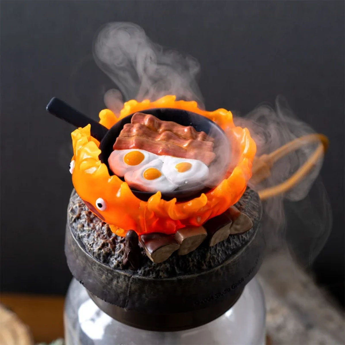 Das wandelnde Schloss - Calcifer Speck & Ei - USB Luftbefeuchter - 18,7 cm - Benelic
