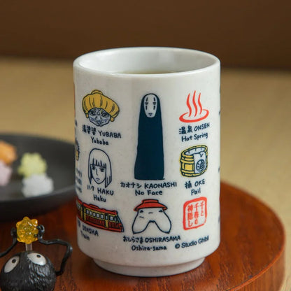 Chihiros Reise ins Zauberland - Japanischer Teebecher (Yunomi) - 10,5 cm - Benelic