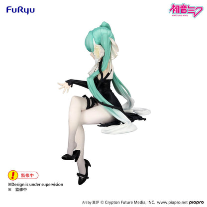 Hatsune Miku - Flower Fairy White Rose - Noodle Stopper Figur - 14 cm - FuRyu