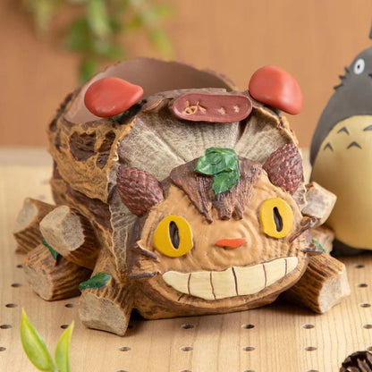 Mein Nachbar Totoro - Big Totoro & Catbus Wagon - Planter Pflanztopf - 15,5 cm - Benelic