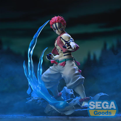 Demon Slayer: Kimetsu no Yaiba - Akaza - Xross Link PVC Statue - 12 cm - SEGA