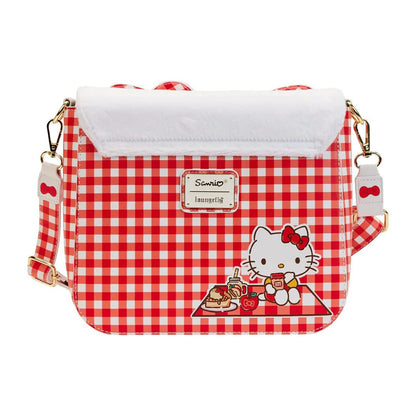 Sanrio - Loungefly Hello Kitty Gingham Cosplay - Umhängetasche - 24 cm