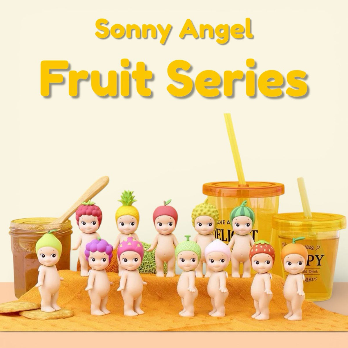 Sonny Angel - Fruit Series - Dekorative Figur - Blind Box - Einzelbox - Dreams
