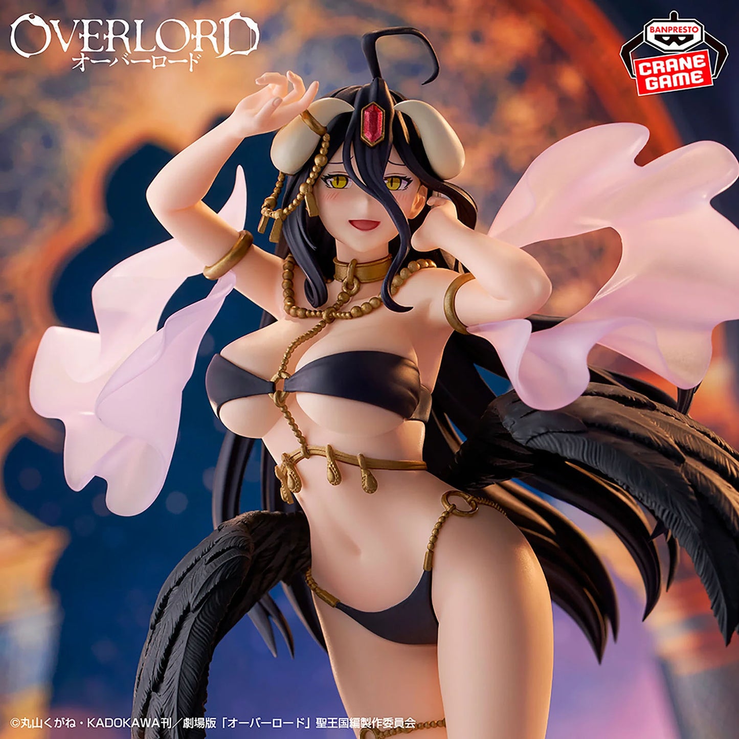 Overlord - Albedo (Arabian Nights Ver.) - Statue - 21 cm - Banpresto