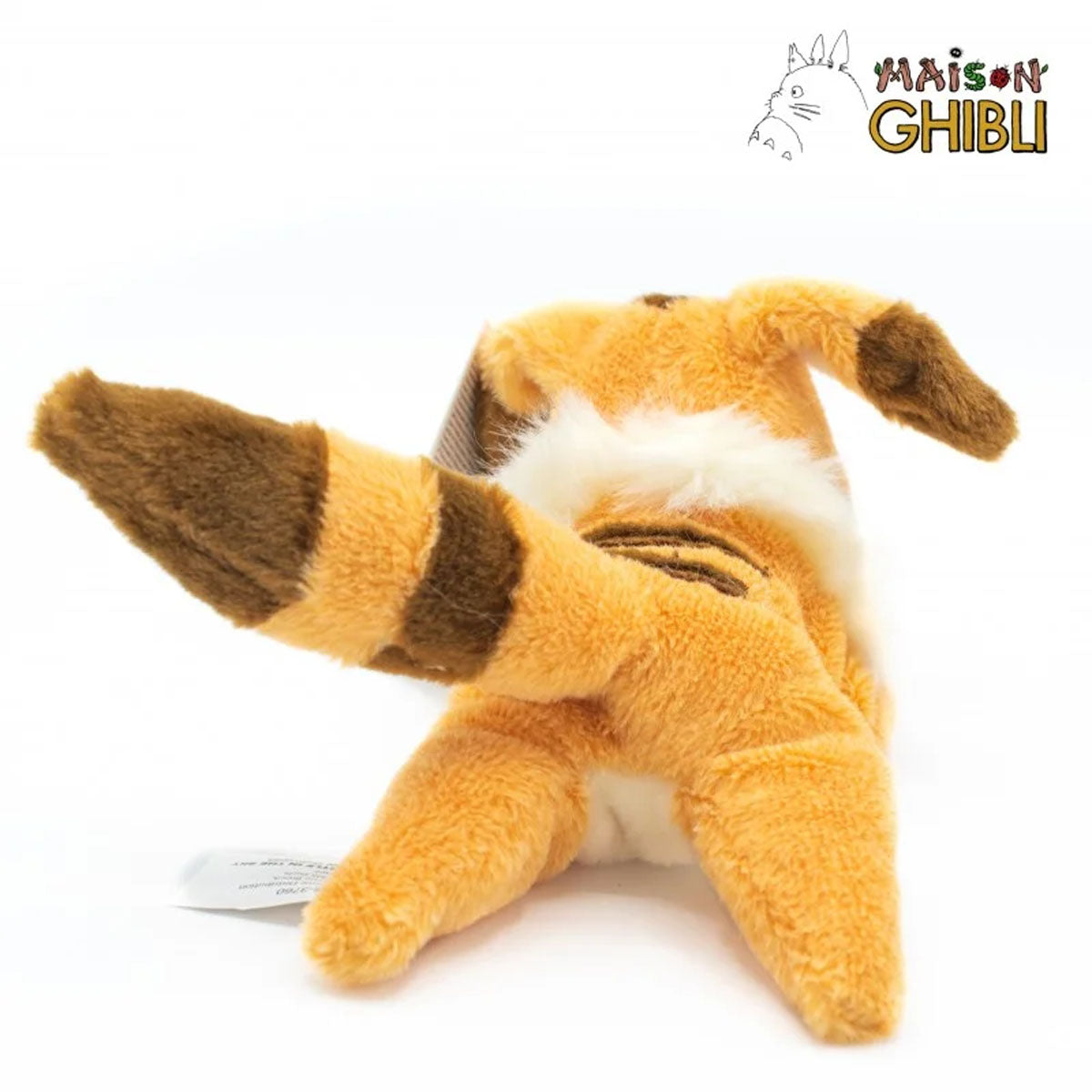 Das Schloss im Himmel - Fuchshörnchen (Liegend) - Beanbag Plüschtier (Größe M) - 21 cm