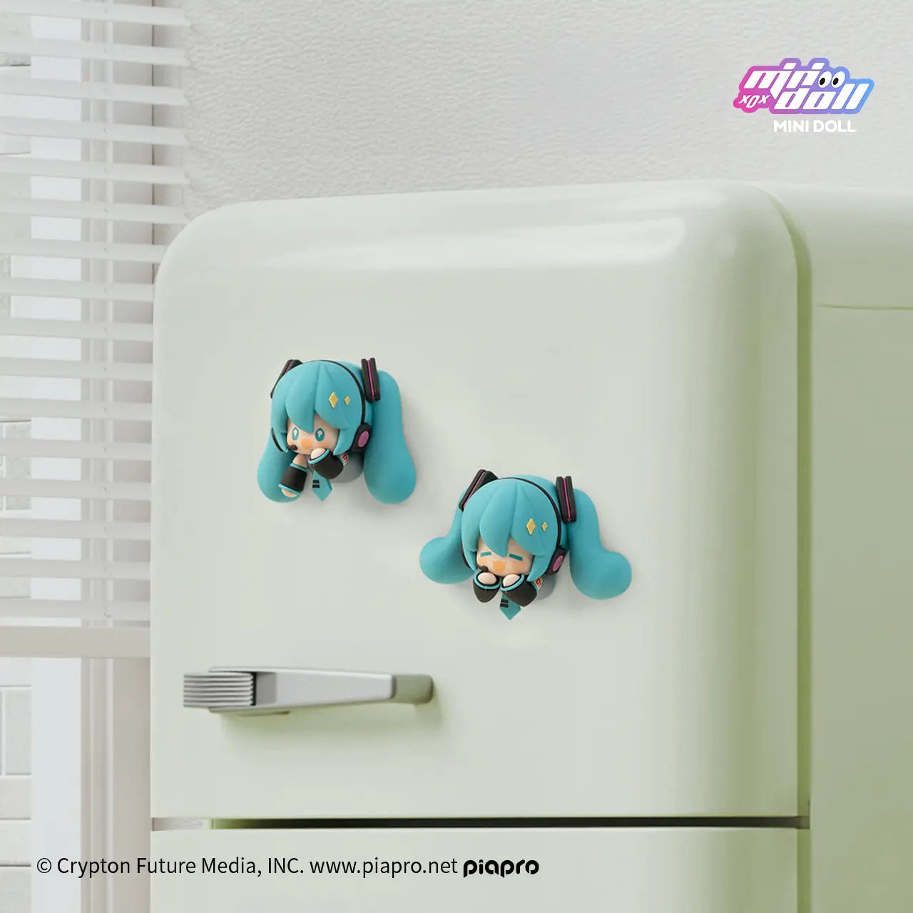 Hatsune Miku - Fingerpuppe & Kühlschrankmagnet - Blind Box - Einzelbox - MINIDOLL