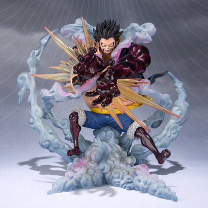 One Piece - Monkey D. Luffy Gear 4 Leo Bazooka - FiguartsZERO Super Battle Extra Battle PVC Statue - 18 cm – Bandai