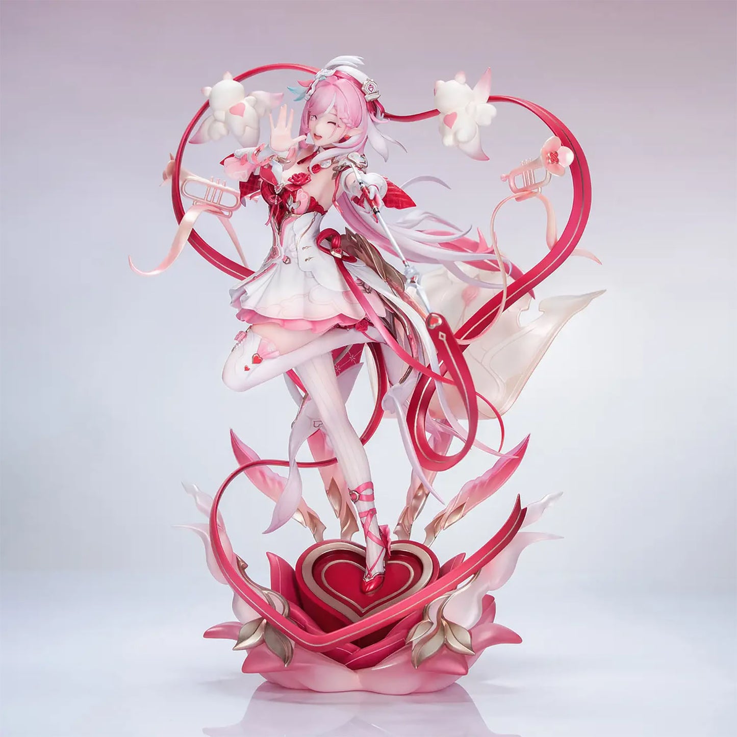 Honkai Impact 3rd - Elysia: Love Wish Fairy Ver. - 1/7 Statue - mit Schallplatten-Acryl-Bonus - 29 cm - Myethos