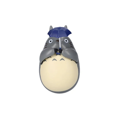 Mein Nachbar Totoro - Großer Totoro mit Regenschirm - Okiagari Koboshi Wackelfigur - 7cm - Ensky
