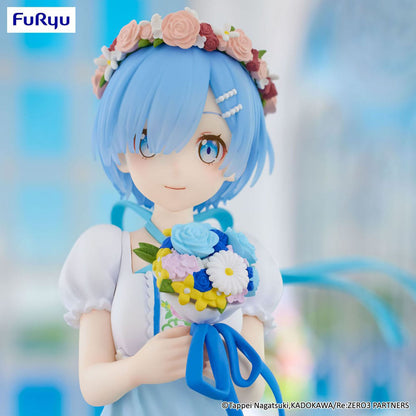Re:Zero - Starting Life in Another World - Rem: Bridesmaid Ver. - Trio-Try-iT Prize Figur - 21cm - FuRyu