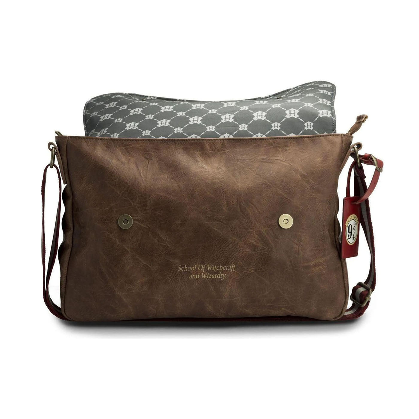 Harry Potter - Hogwarts Premium - Umhängetasche Messenger Bag - 35 x 27 x 5 cm - ABYstyle