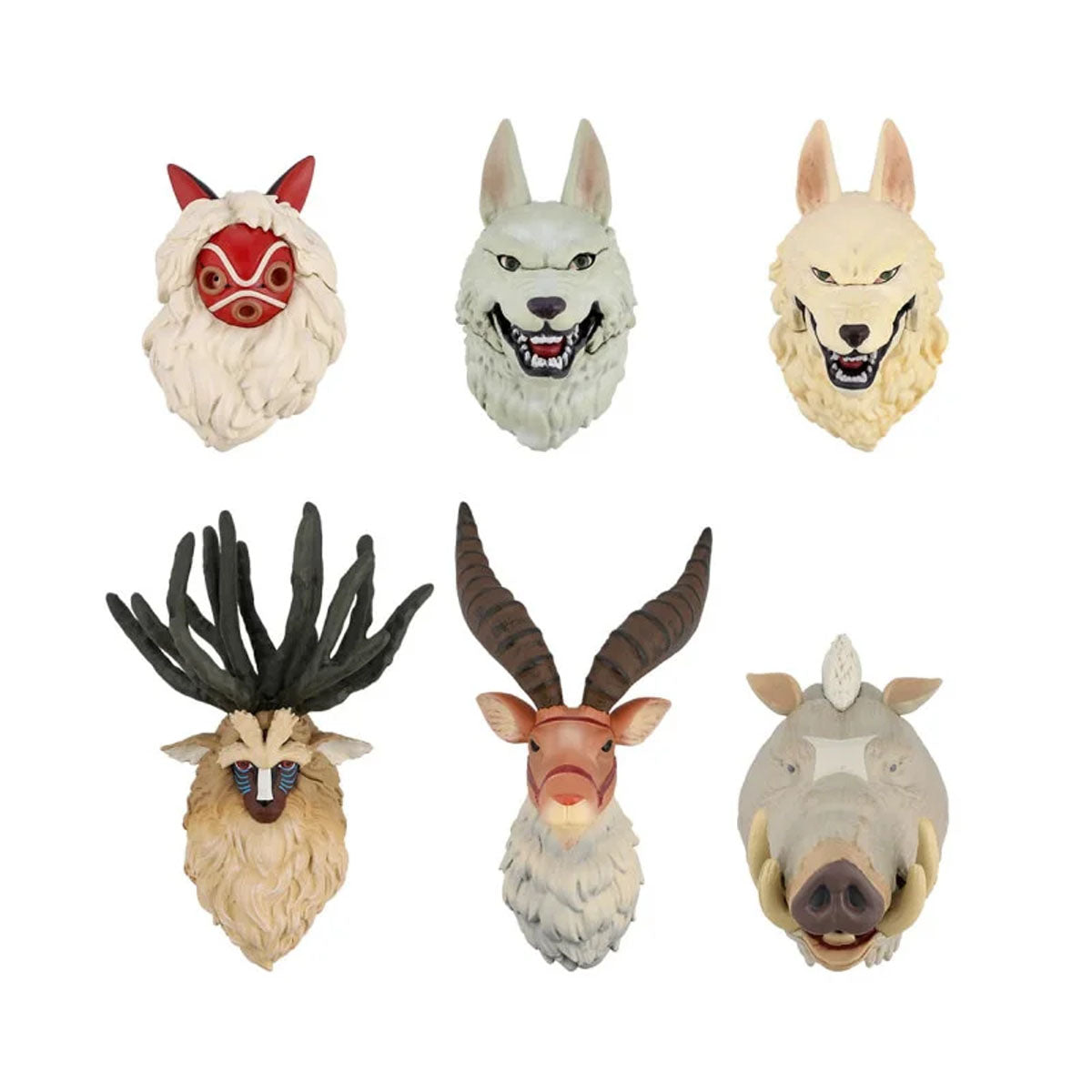 Prinzessin Mononoke - 3D Character Magnet - Blind Box Wanddekoration - Einzelbox - Benelic