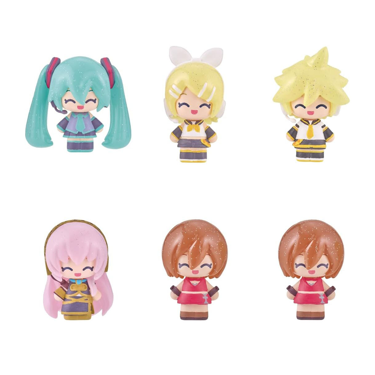 Hatsune Miku - Surprise Mix! Series - Kujipon Mini Figure Blind Pack (4-5 Figuren enthalten) - 3-5 cm - Re-Ment