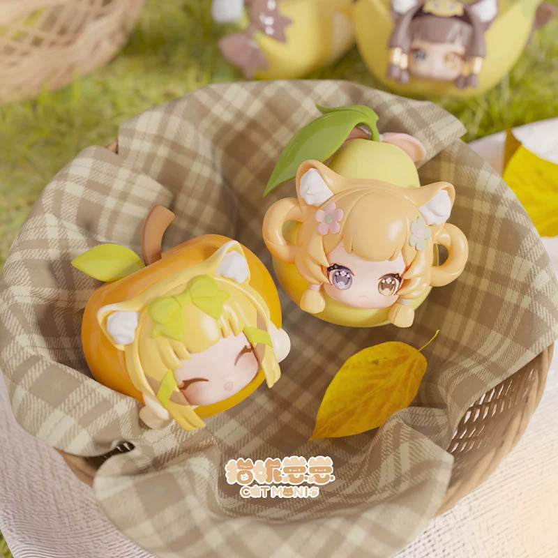 sweet Emilya - Cat Moni: Foodie Pal Series - Blind Box Mini-Figur - Einzelbox - 3 cm - sweet Emilya