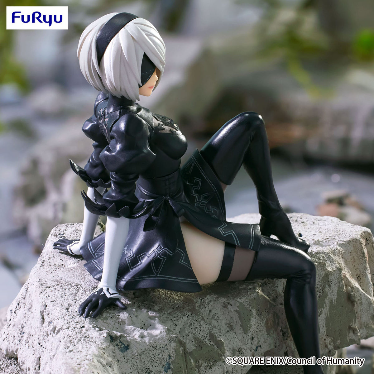 NieR:Automata Ver1.1a - YoRHa No.2 Type B - Noodle Stopper PVC Statue - 13cm - FuRyu