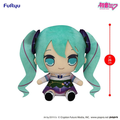 Hatsune Miku - Kyurumaru Big Plüschfigur Morning Glory - 26cm - FuRyu