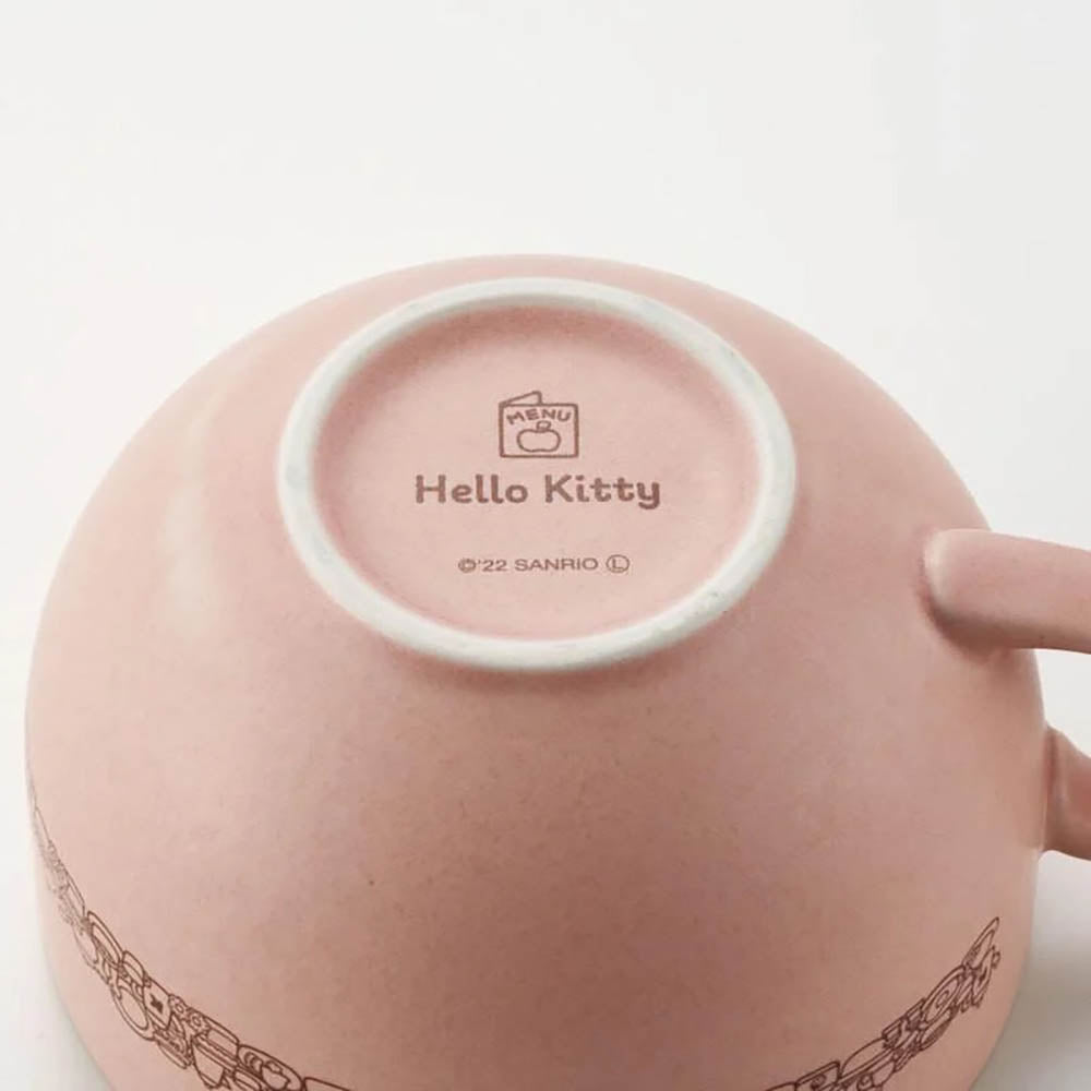 Sanrio - Hello Kitty - Sakura Rose Mino Cup Mug Pink - 450ml - Skater