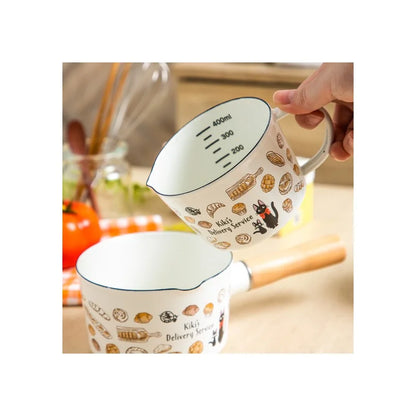 Kikis kleiner Lieferservice - Jiji & Gebäck - Emaille Messbecher 450ml - Skater