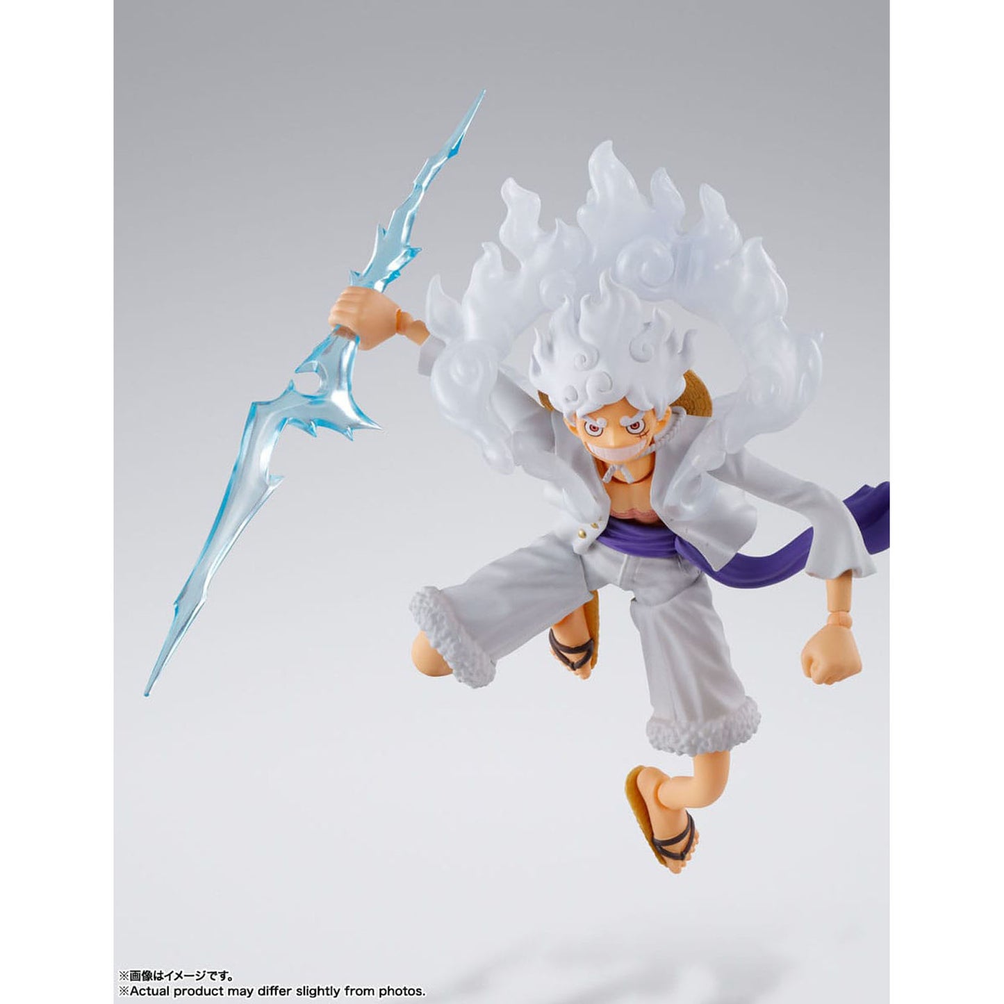 One Piece - Monkey D. Luffy Gear 5 - S.H.Figuarts Actionfigur - 15cm - Bandai Tamashii Nations
