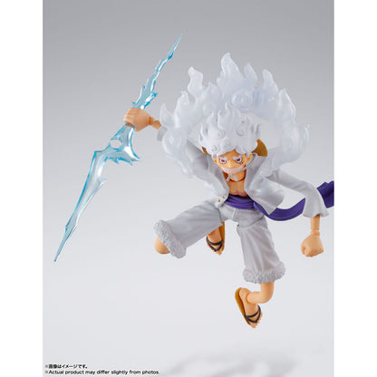 One Piece - Monkey D. Luffy Gear 5 - S.H.Figuarts Actionfigur - 15cm - Bandai Tamashii Nations